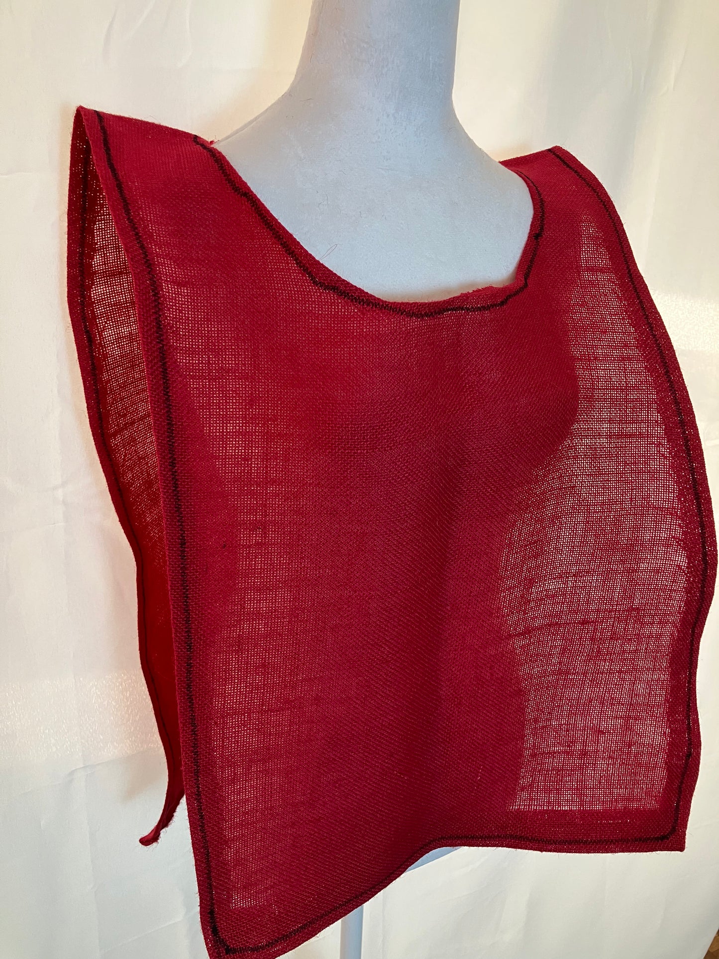 Red Sackcloth Hair Shirt