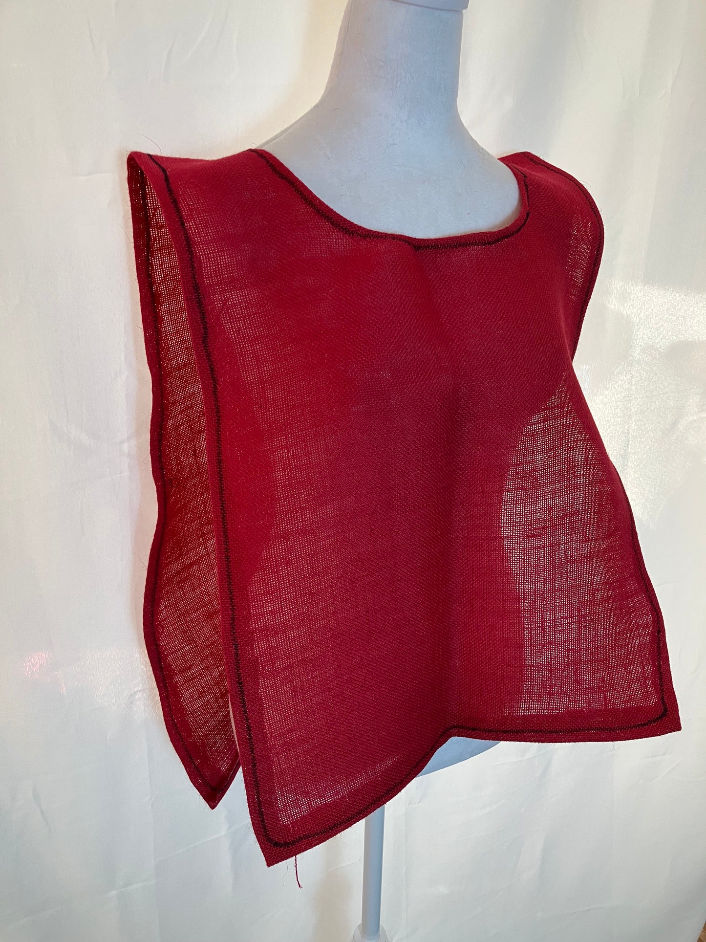 Red Sackcloth Hair Shirt