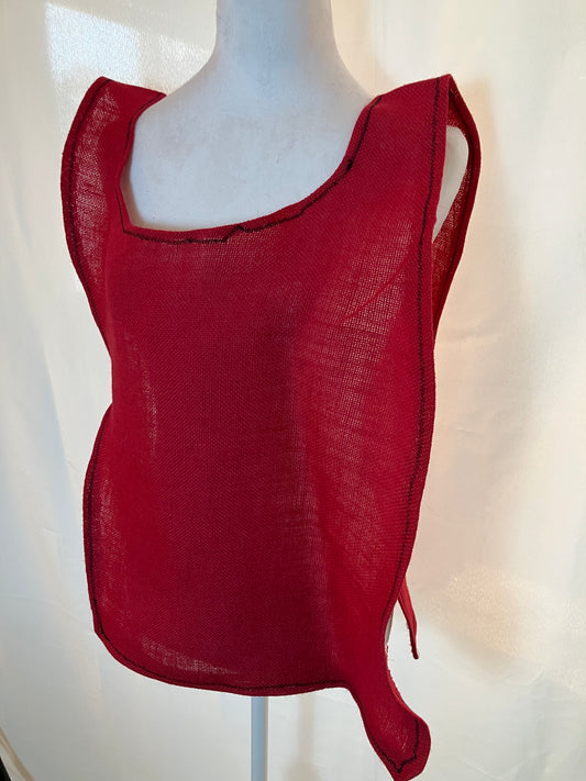 Red Sackcloth Hair Shirt